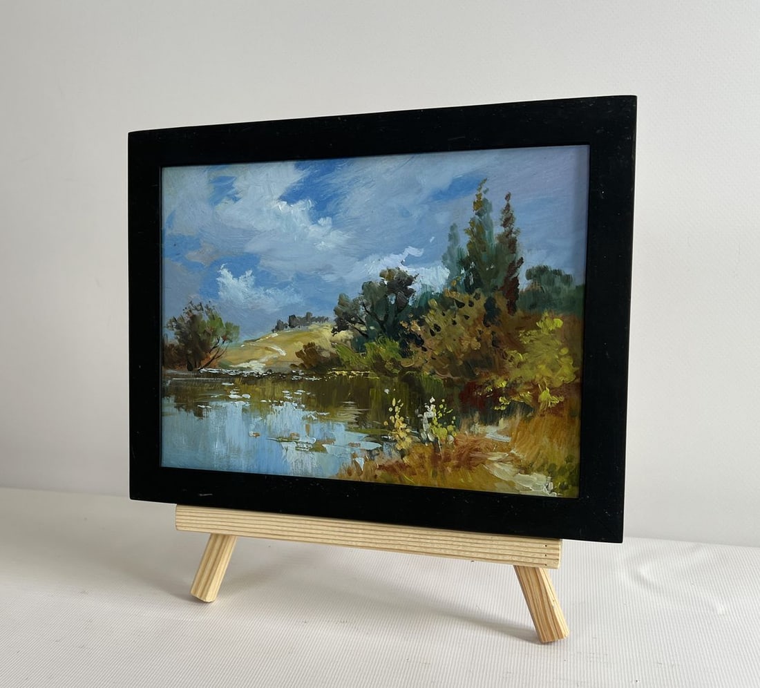 Oil painting A lost corner of nature Yuriy Suprunchuk - 2