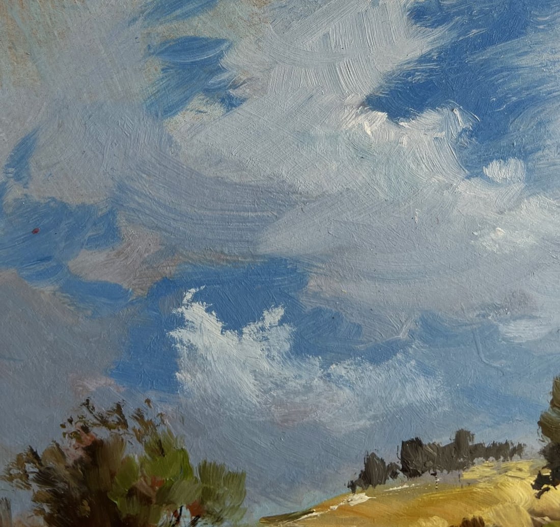 Oil painting A lost corner of nature Yuriy Suprunchuk - 4