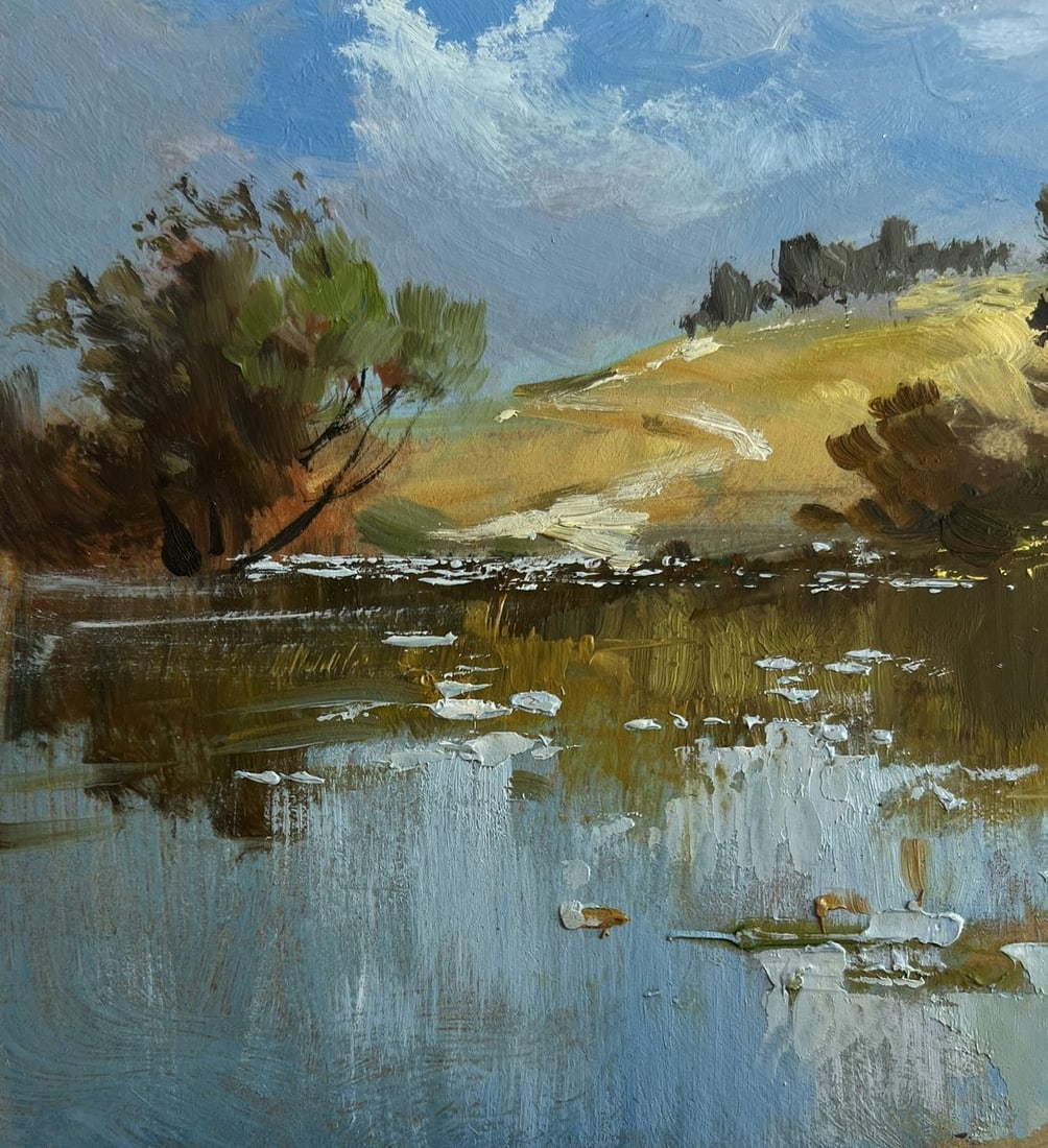 Oil painting A lost corner of nature Yuriy Suprunchuk - 5