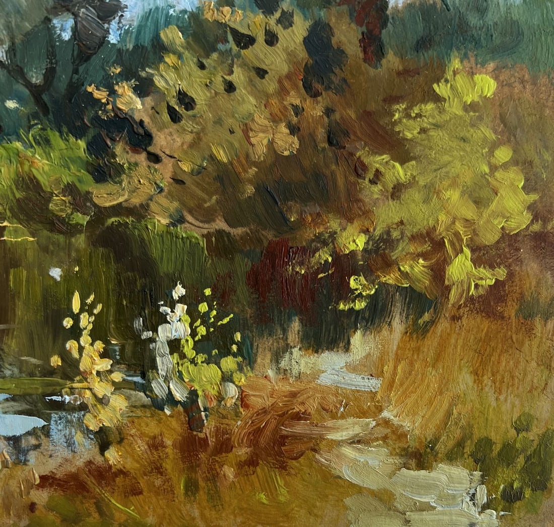 Oil painting A lost corner of nature Yuriy Suprunchuk - 7