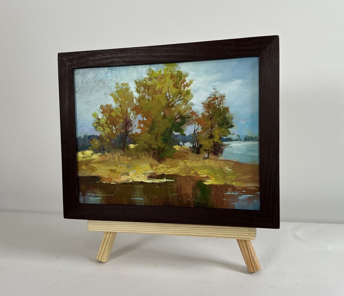 Oil painting Autumn melancholy Yuriy Suprunchuk - 2