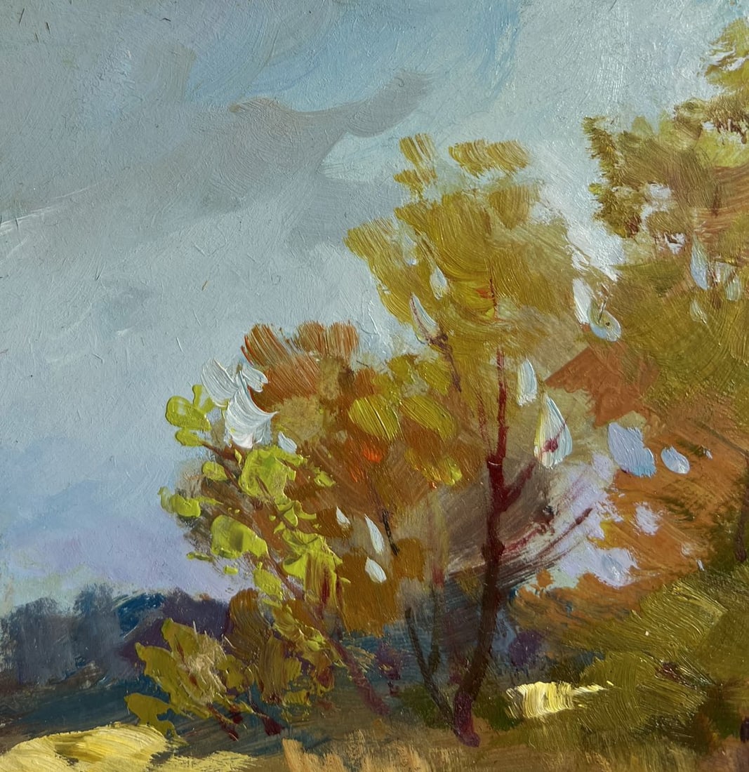 Oil painting Autumn melancholy Yuriy Suprunchuk - 5