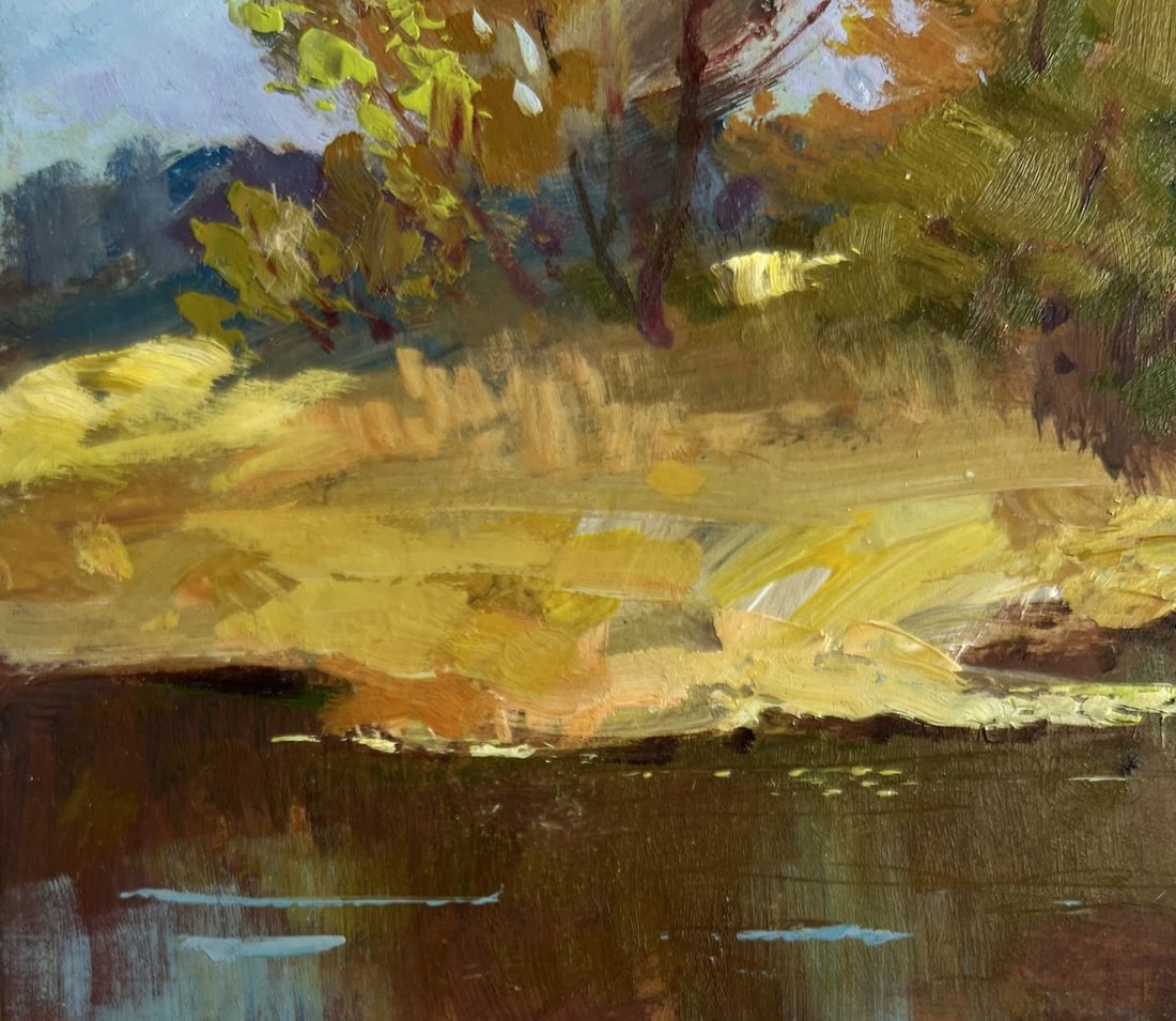 Oil painting Autumn melancholy Yuriy Suprunchuk - 6