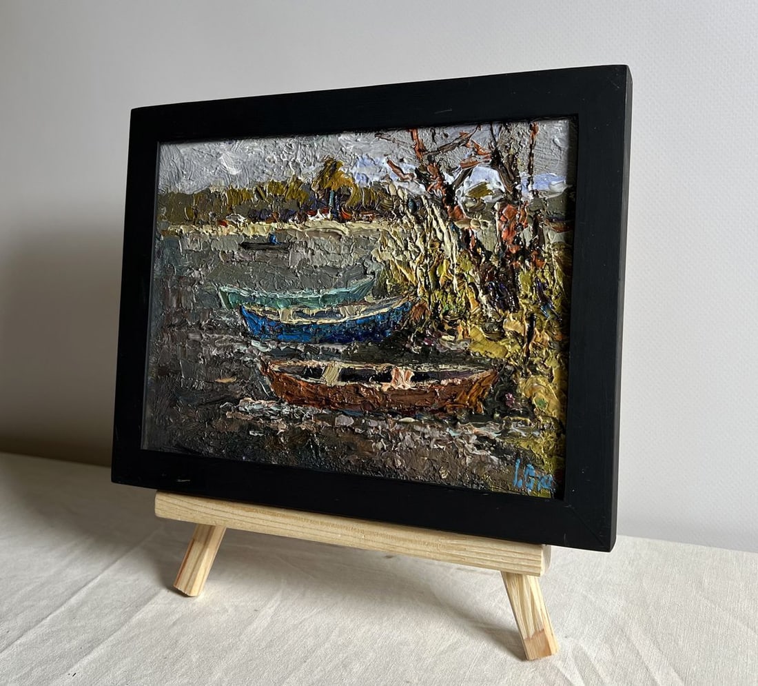 Oil painting Autumn melancholy Oksana Kalenyuk - 2