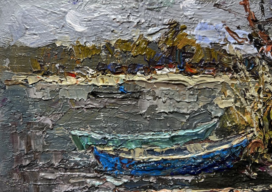 Oil painting Autumn melancholy Oksana Kalenyuk - 4