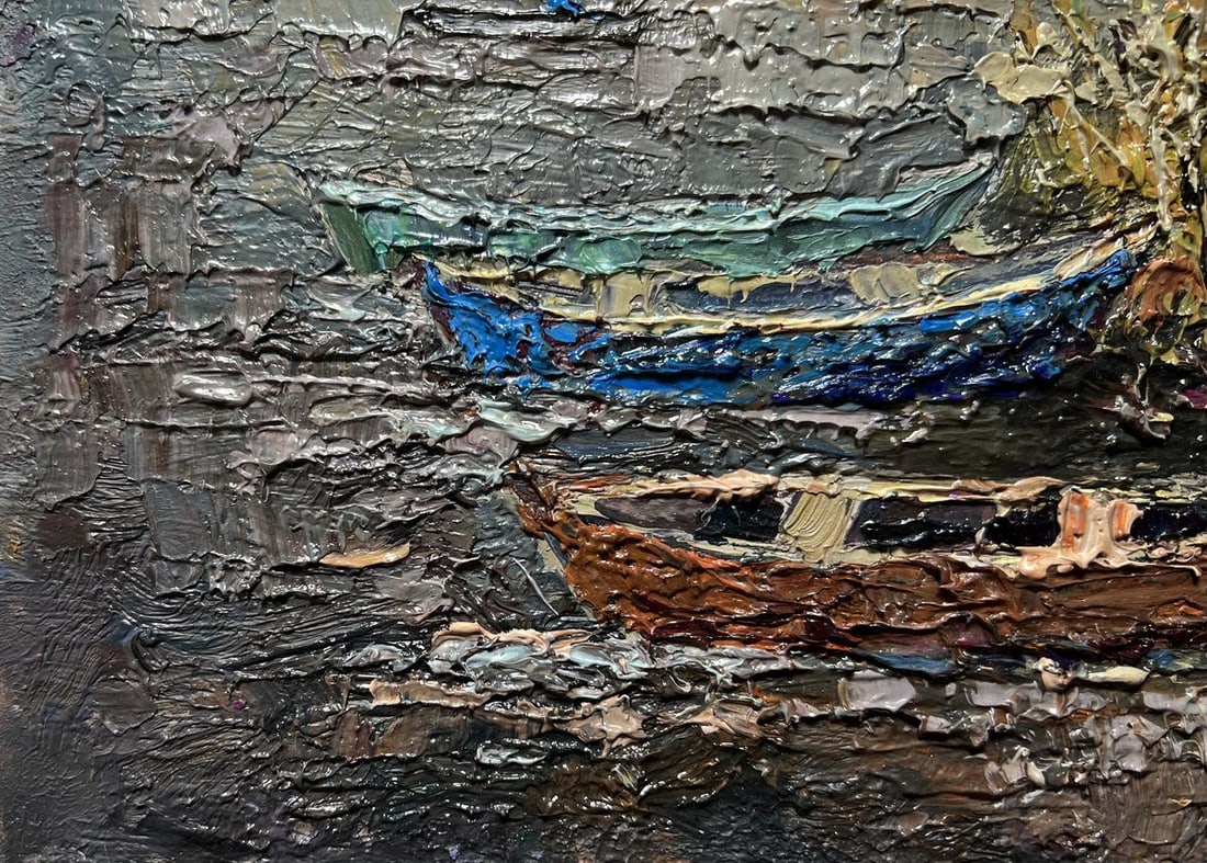 Oil painting Autumn melancholy Oksana Kalenyuk - 5