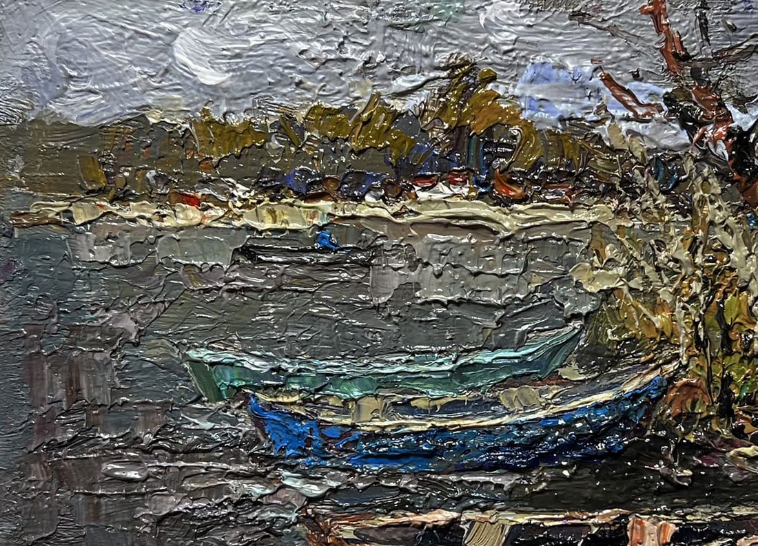 Oil painting Autumn melancholy Oksana Kalenyuk - 7