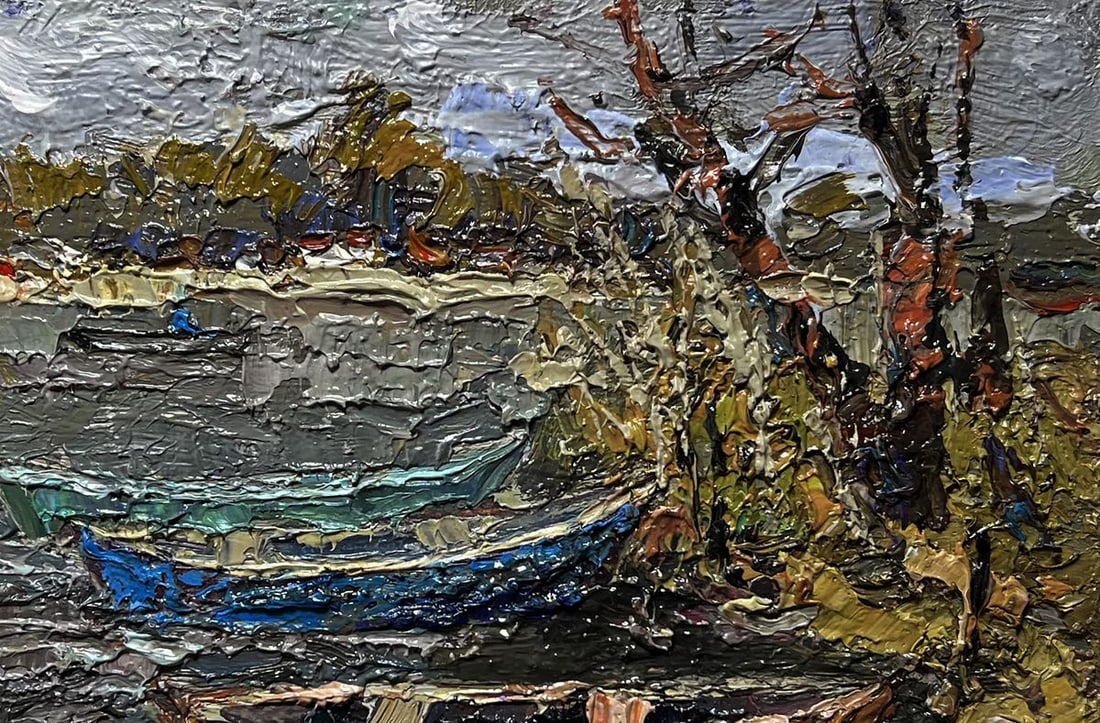 Oil painting Autumn melancholy Oksana Kalenyuk - 8