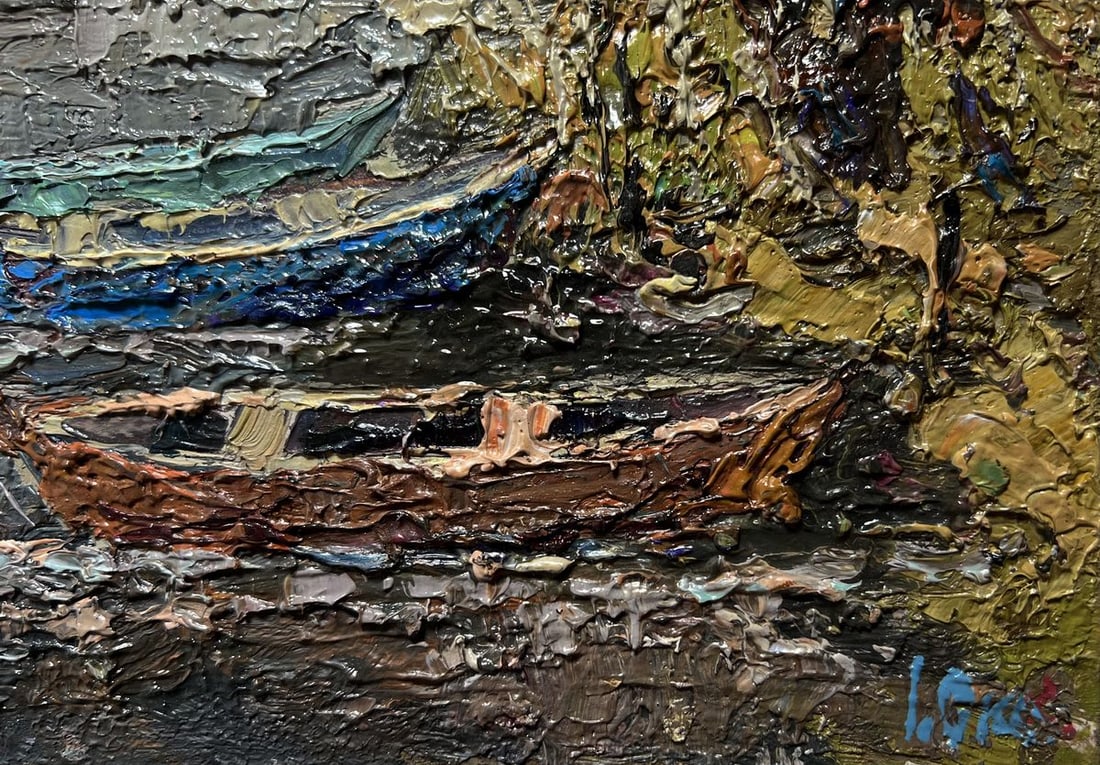 Oil painting Autumn melancholy Oksana Kalenyuk - 9