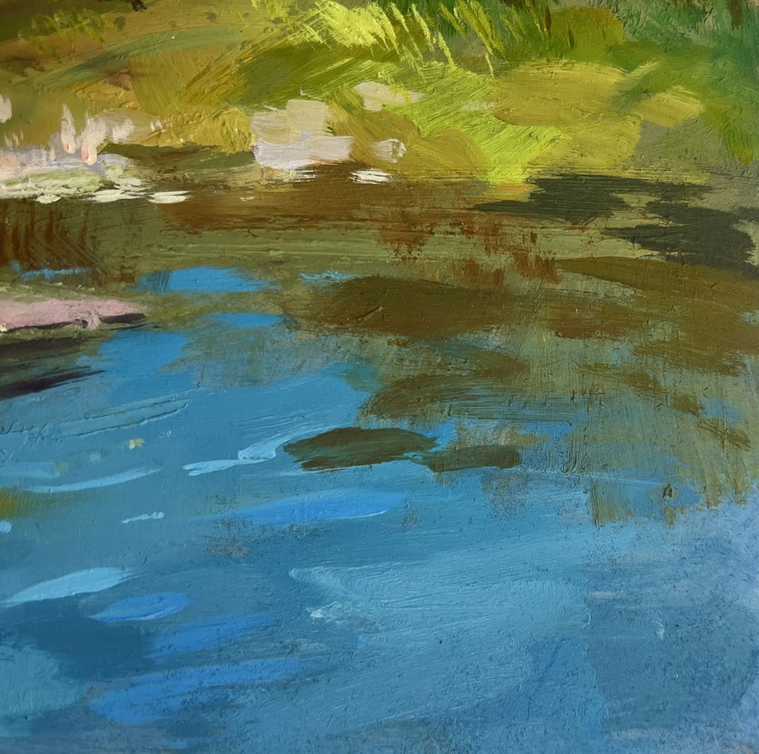 Oil painting The road to the river Yuriy Suprunchuk - 9