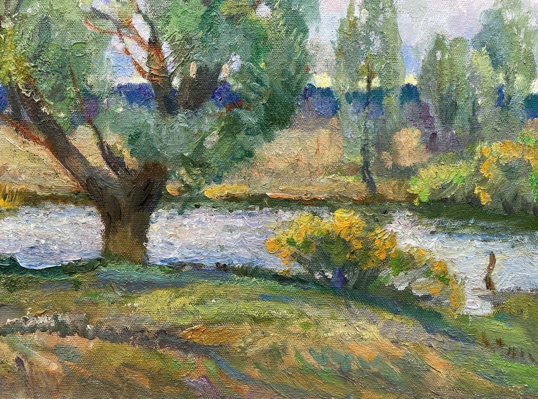 Oil painting Natural landscape Mynka Alexander Fedorovich - 3