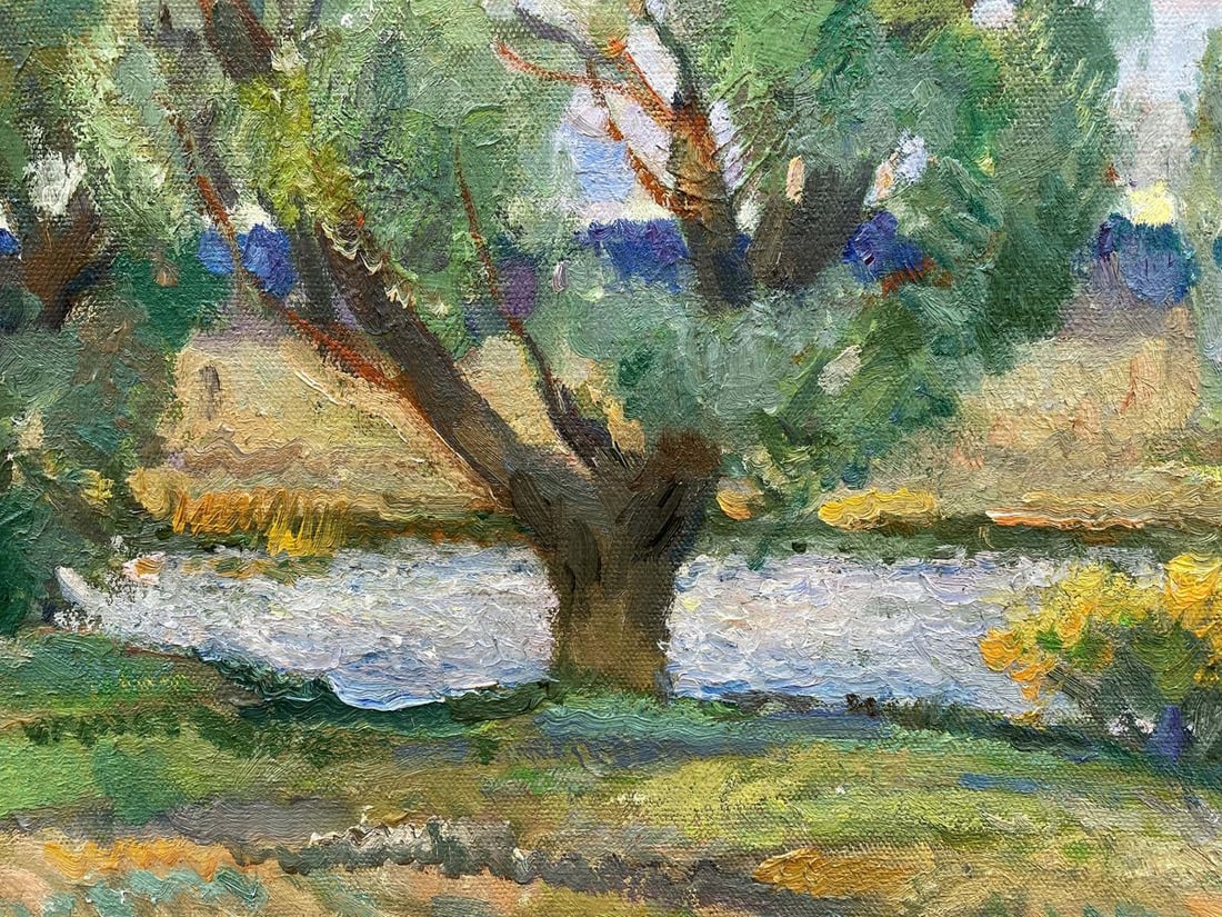 Oil painting Natural landscape Mynka Alexander Fedorovich - 8
