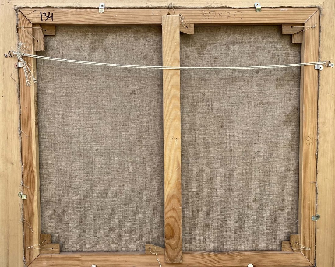 Oil painting After the rain Unknown artist - 9