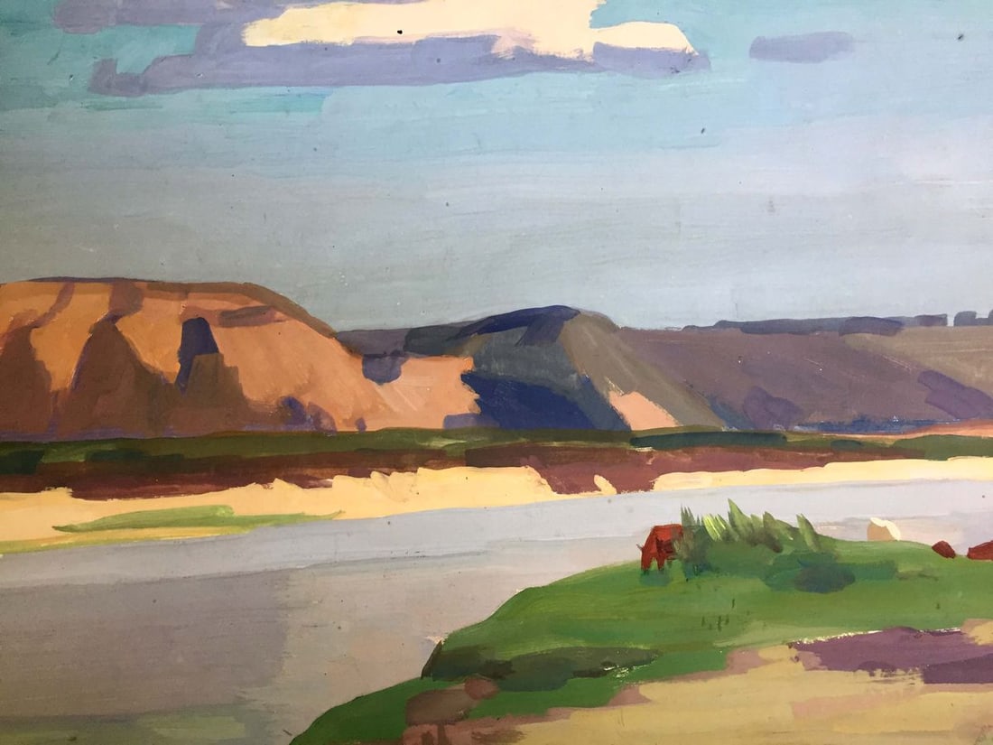 Gouache painting Natural beauty Chernikov Vladimir Mikhailovich - 3