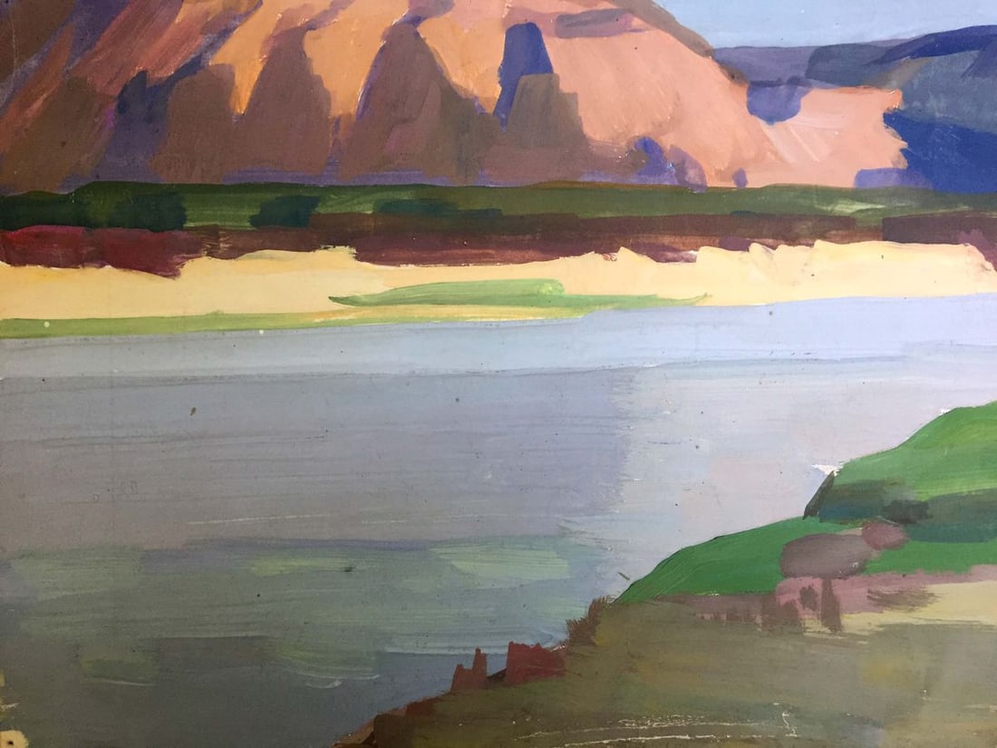 Gouache painting Natural beauty Chernikov Vladimir Mikhailovich - 5