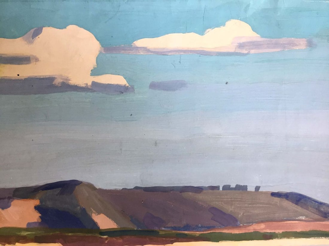 Gouache painting Natural beauty Chernikov Vladimir Mikhailovich - 6