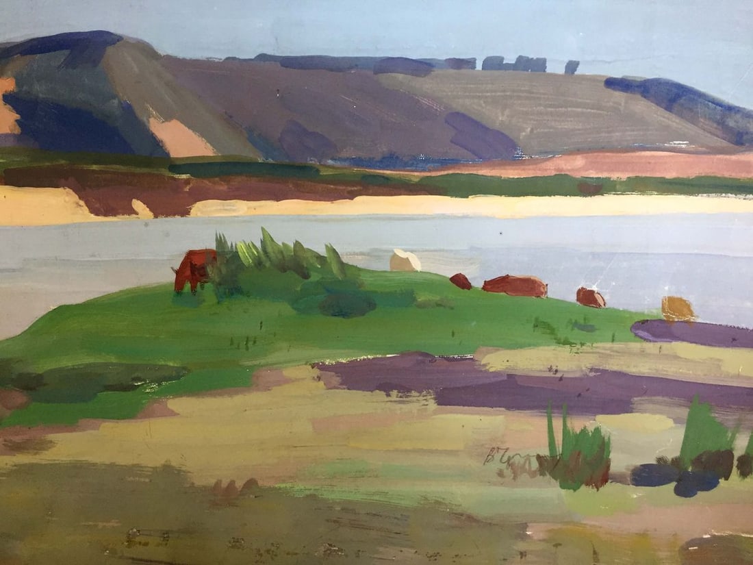 Gouache painting Natural beauty Chernikov Vladimir Mikhailovich - 7