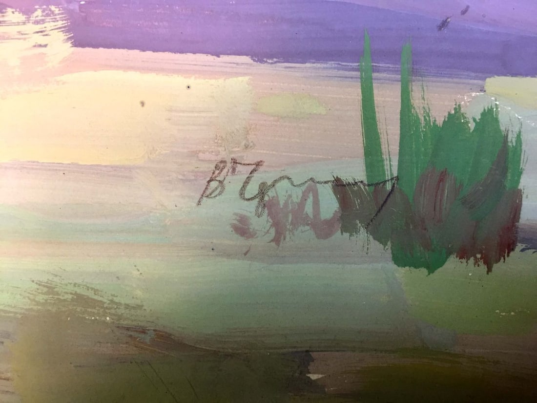 Gouache painting Natural beauty Chernikov Vladimir Mikhailovich - 9