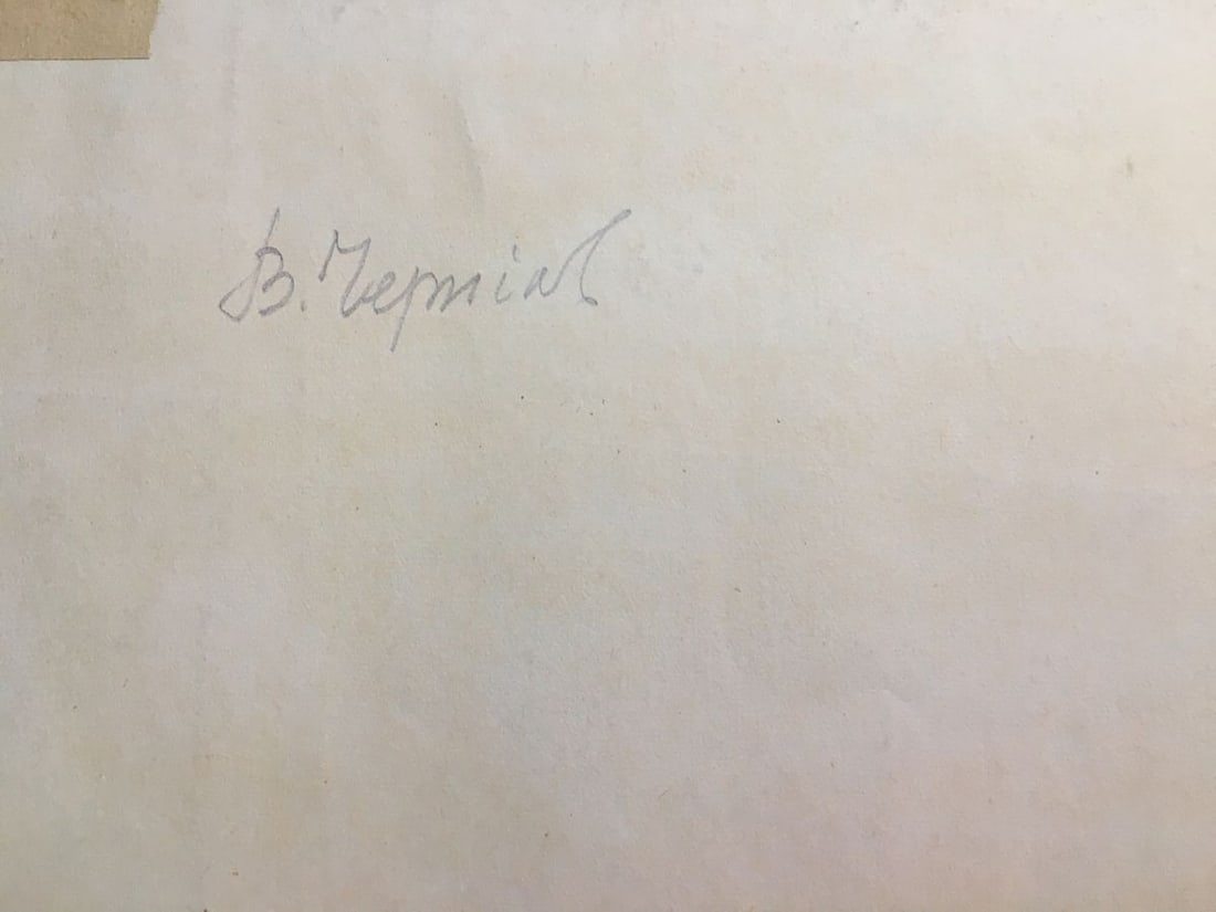 Gouache painting On the shore Chernikov Vladimir Mikhailovich - 10