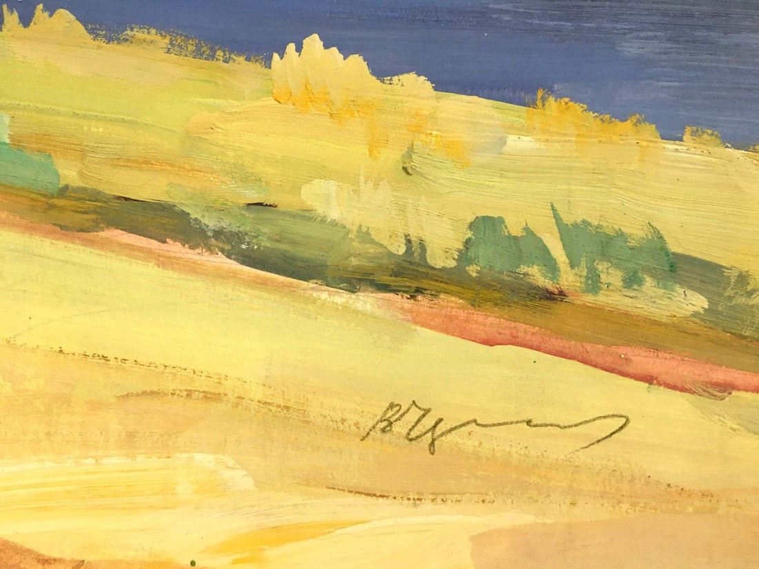 Gouache painting On the shore Chernikov Vladimir Mikhailovich - 8