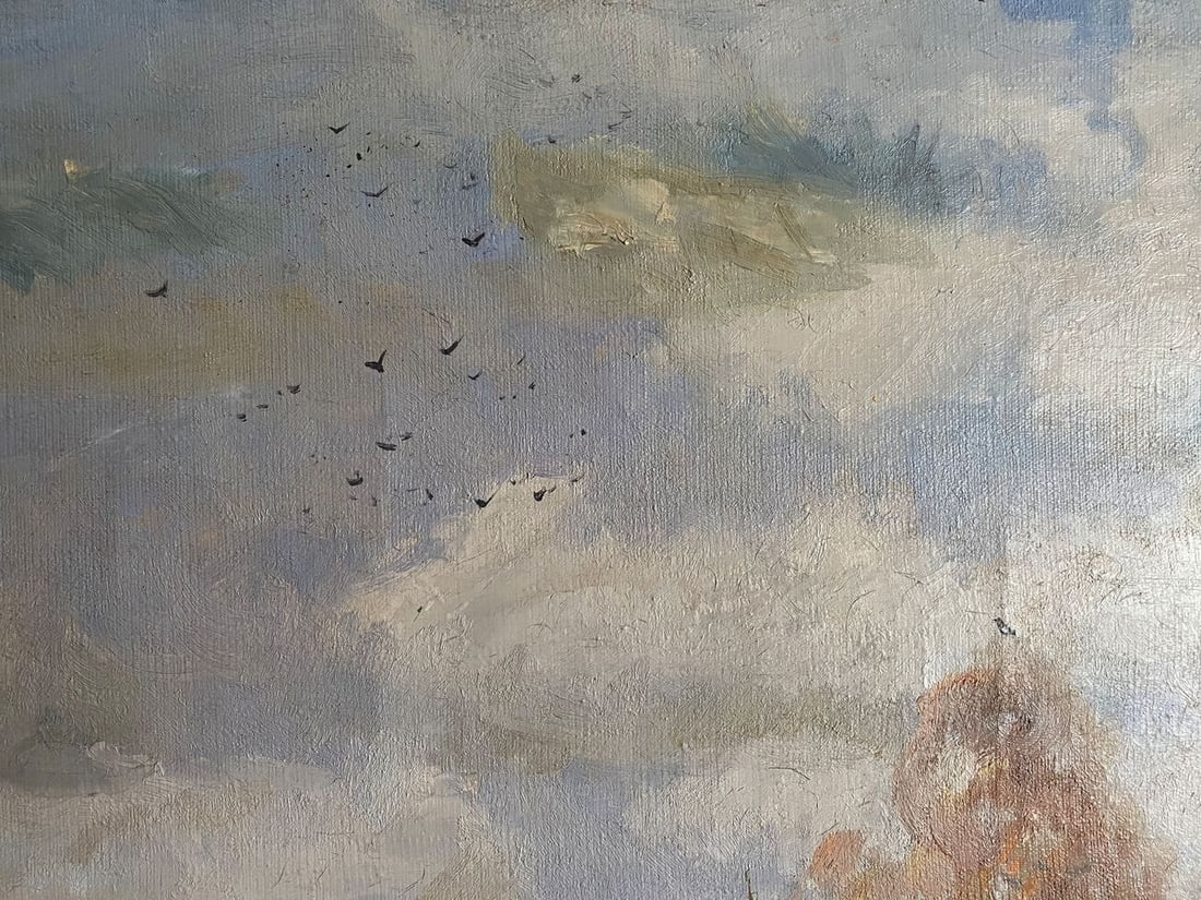 Oil painting By the river Mynka Alexander Fedorovich - 10