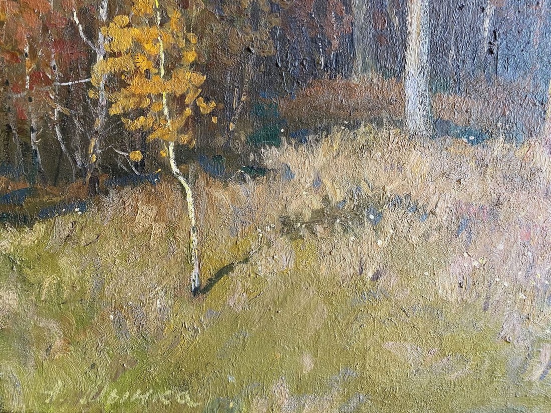 Oil painting By the river Mynka Alexander Fedorovich - 6