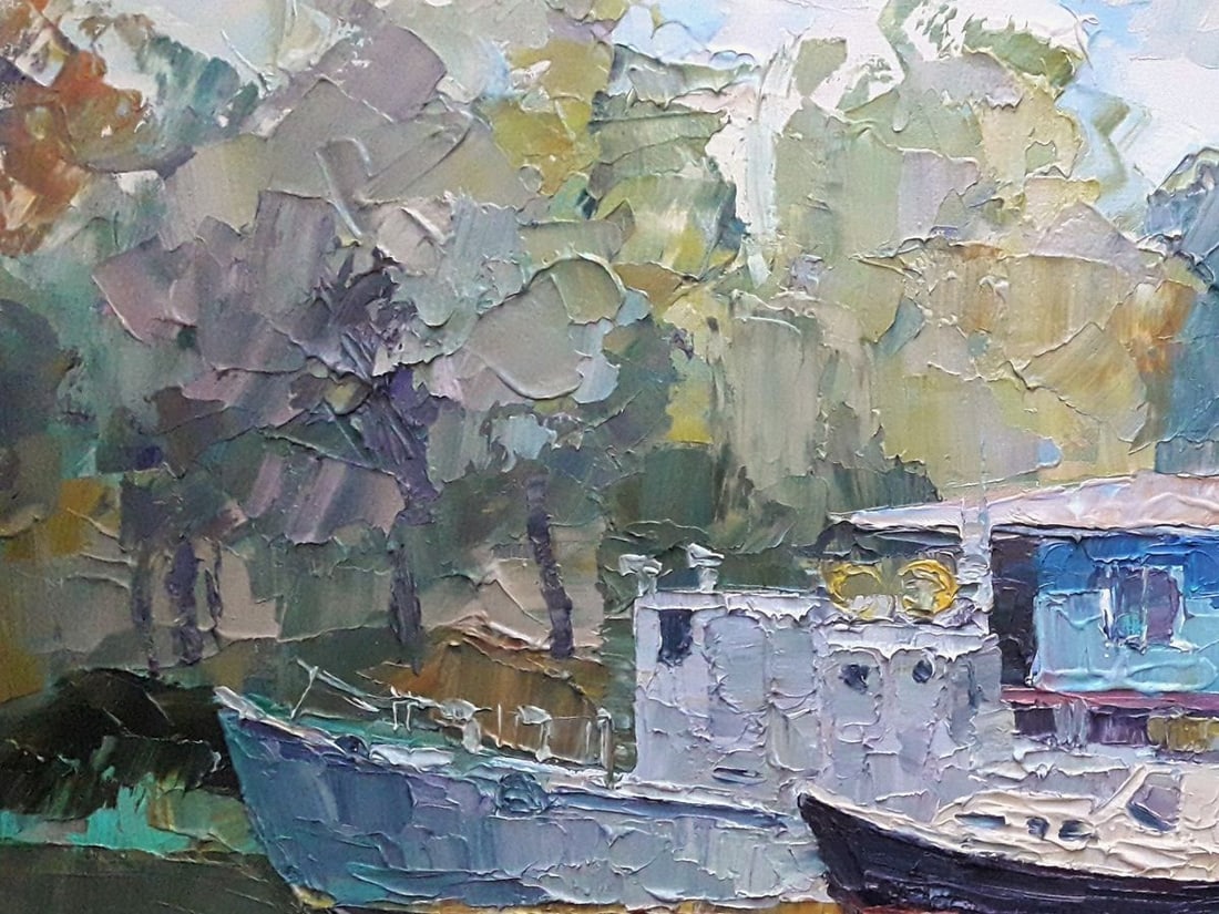 Oil painting Quay Serdyuk Boris Petrovich - 2