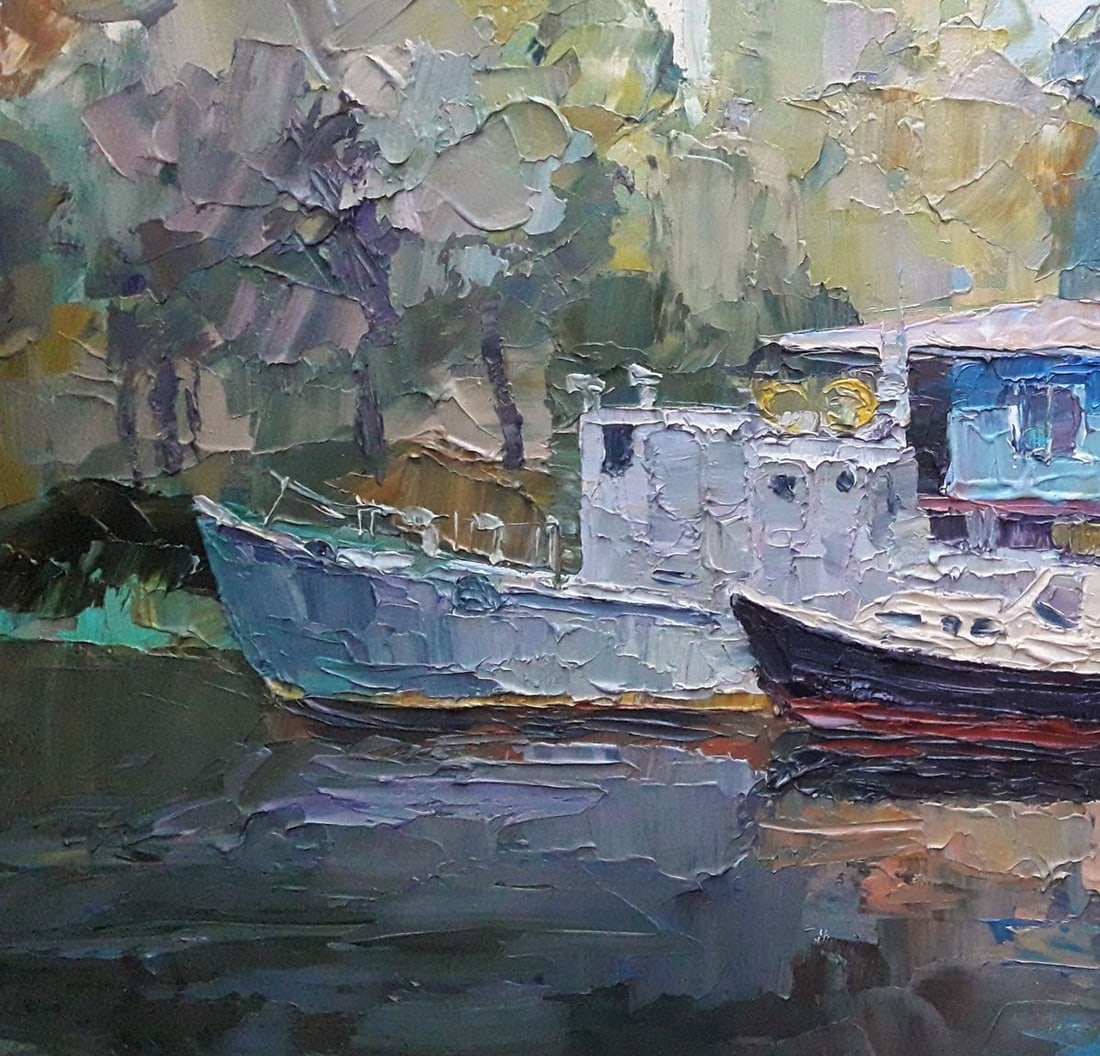Oil painting Quay Serdyuk Boris Petrovich - 3