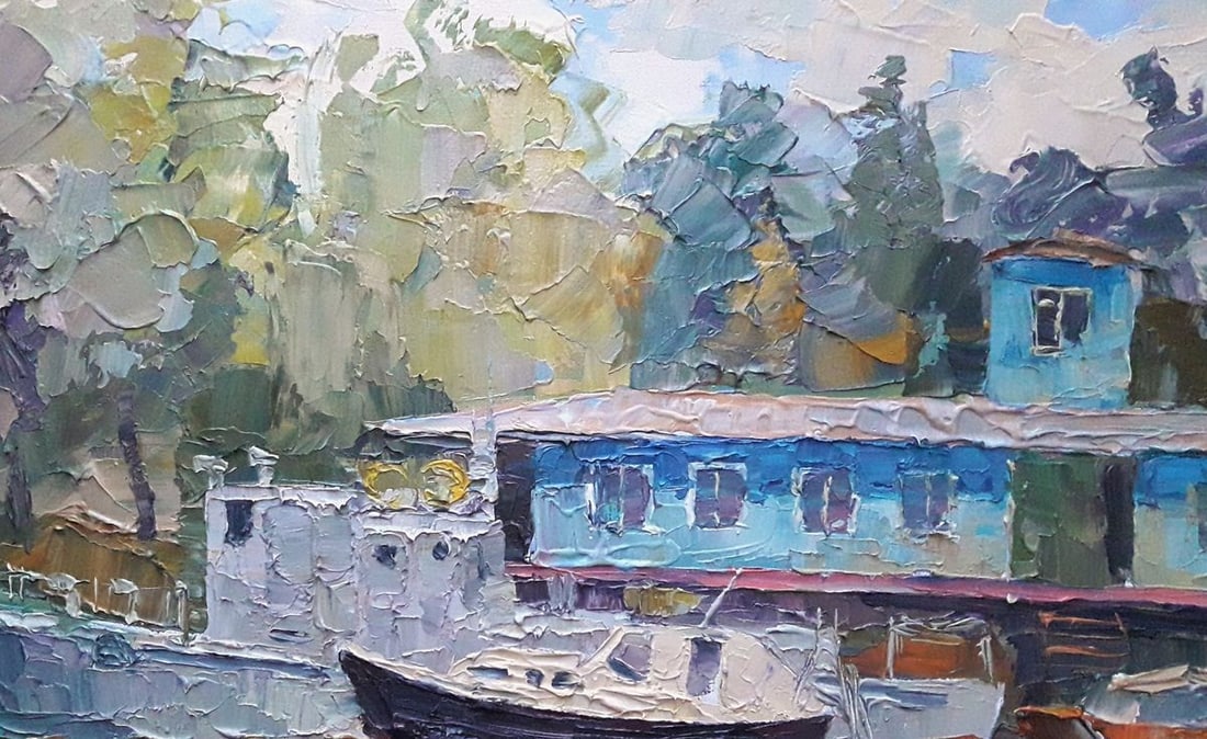 Oil painting Quay Serdyuk Boris Petrovich - 4