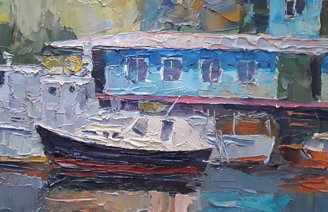 Oil painting Quay Serdyuk Boris Petrovich - 5