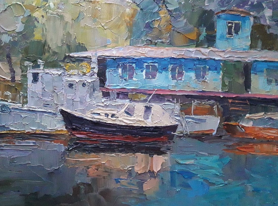 Oil painting Quay Serdyuk Boris Petrovich - 6