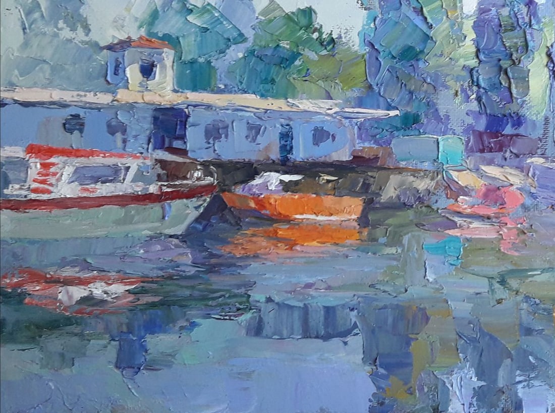 Oil painting Clean morning air Serdyuk Boris Petrovich - 4