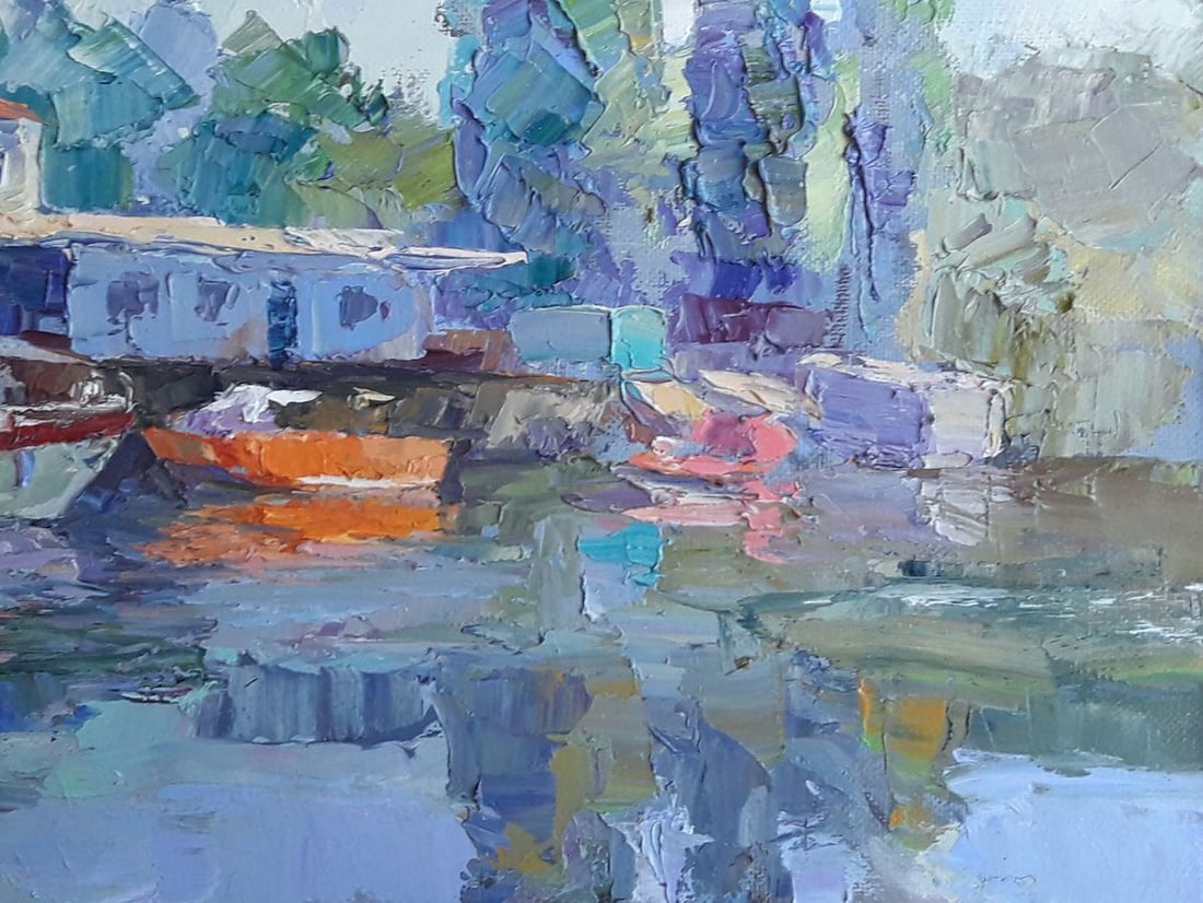 Oil painting Clean morning air Serdyuk Boris Petrovich - 5