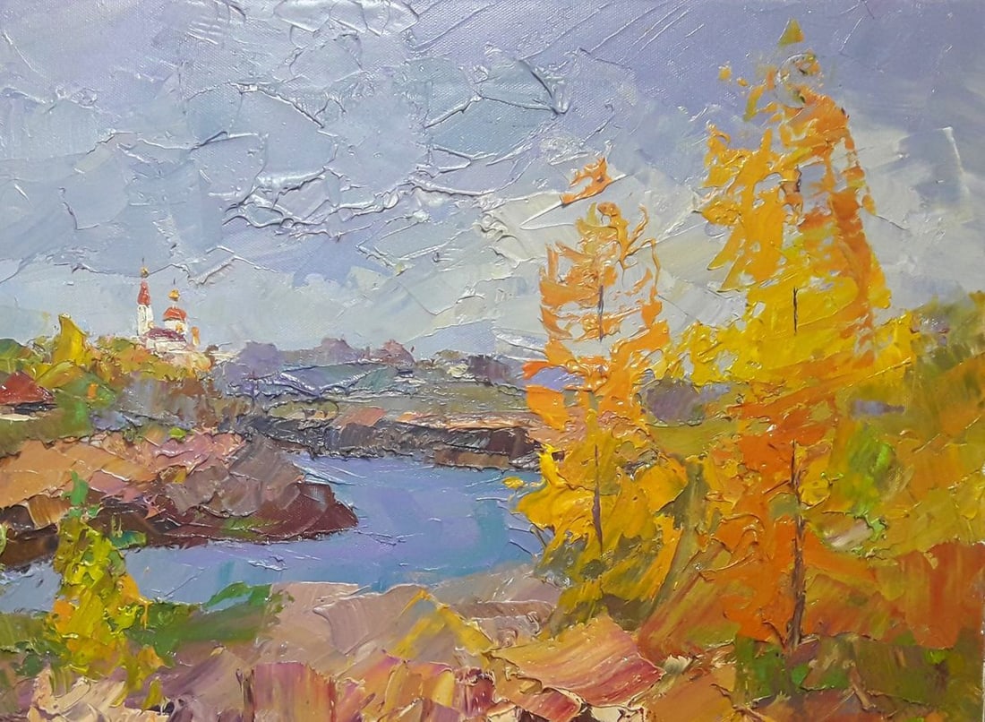 Oil painting Autumn colors Serdyuk Boris Petrovich - 3