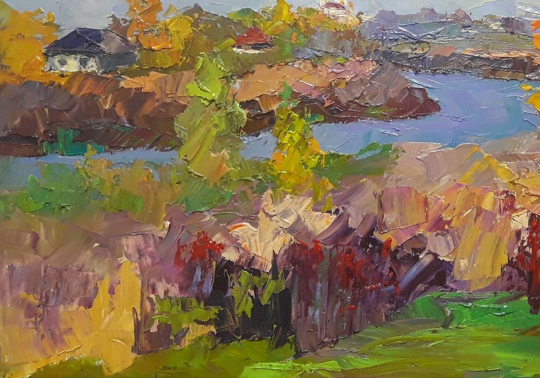 Oil painting Autumn colors Serdyuk Boris Petrovich - 4
