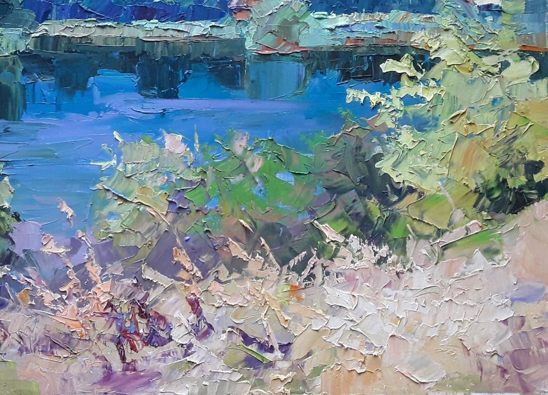 Oil painting Over the river Serdyuk Boris Petrovich - 5