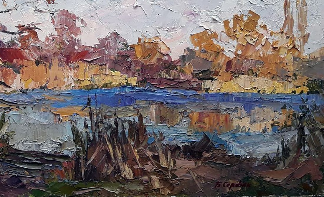 Oil painting Sunny day Serdyuk Boris Petrovich - 5