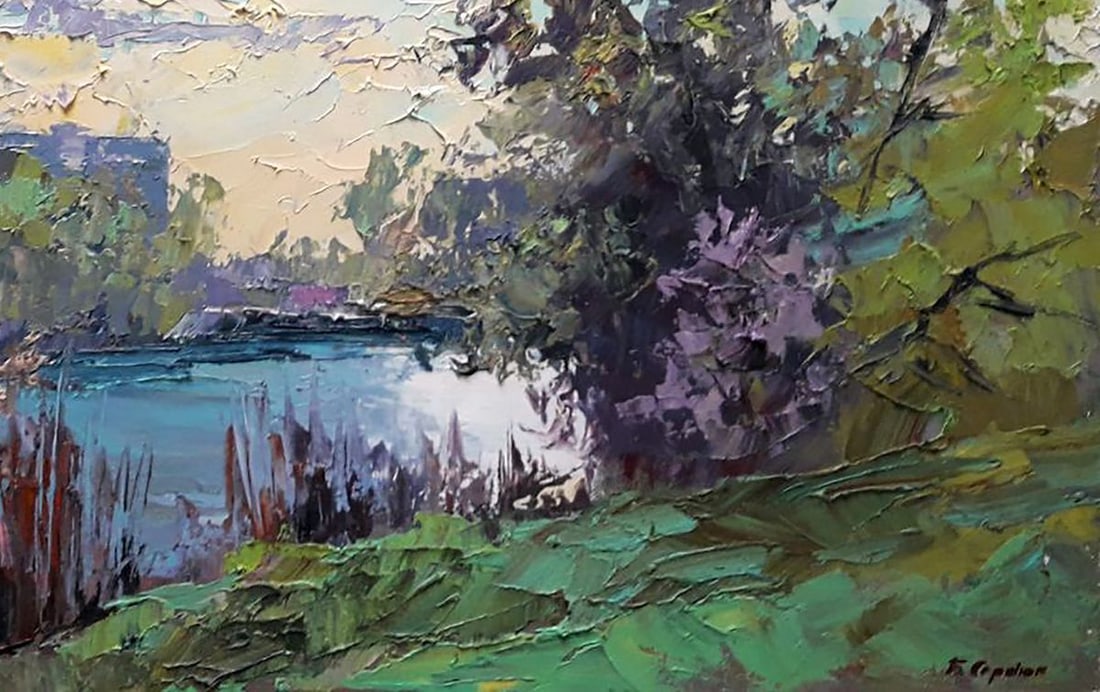 Oil painting Evening Serdyuk Boris Petrovich - 5