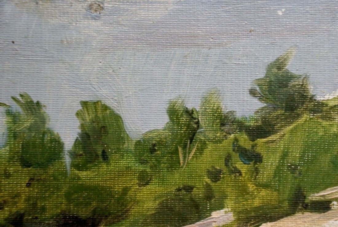 Oil painting On the shore Pyotr Alekseevich Alekseev - 4