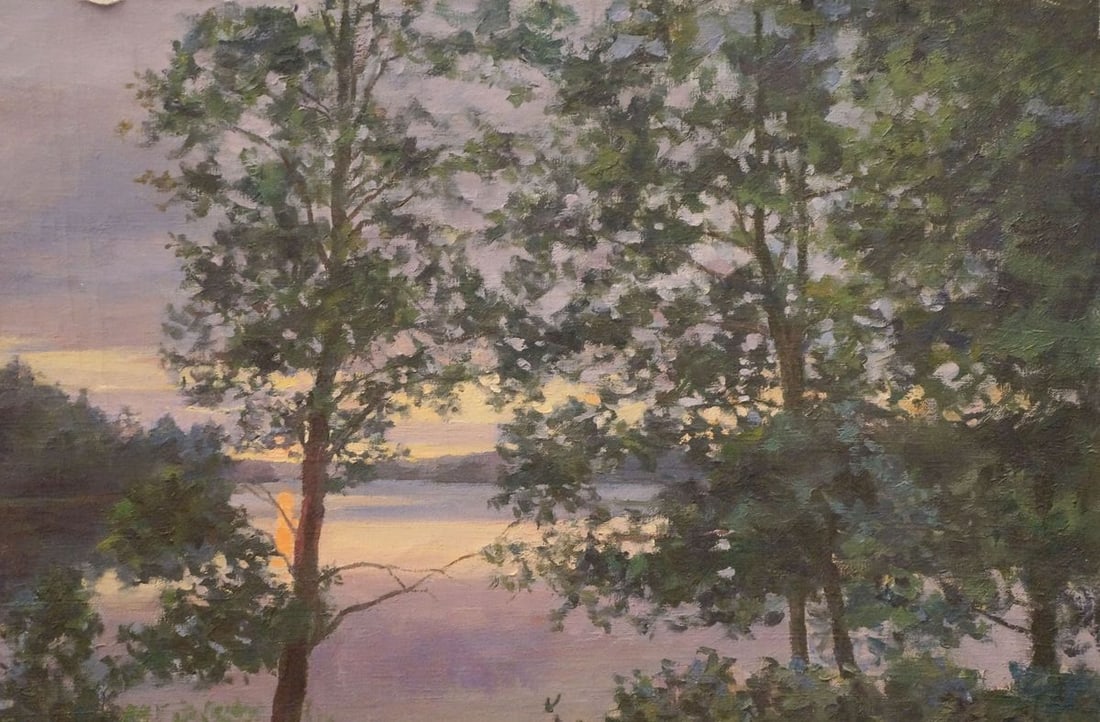 Oil painting Sunset Petrov Boris Stepanovich - 4