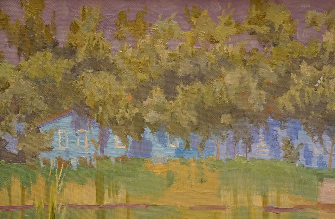 Oil painting By the river Chernikov Nikolay Vladimirovich - 3