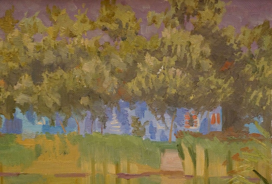 Oil painting By the river Chernikov Nikolay Vladimirovich - 4