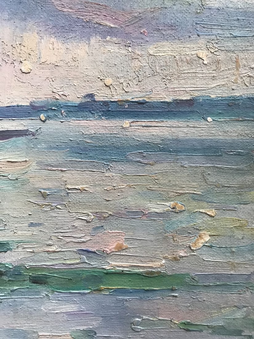 Oil painting Relaxation Peter Tovpev - 10