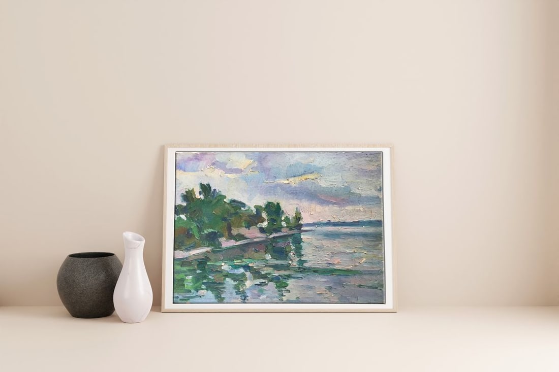 Oil painting Relaxation Peter Tovpev - 3