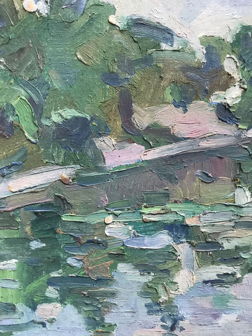 Oil painting Relaxation Peter Tovpev - 5