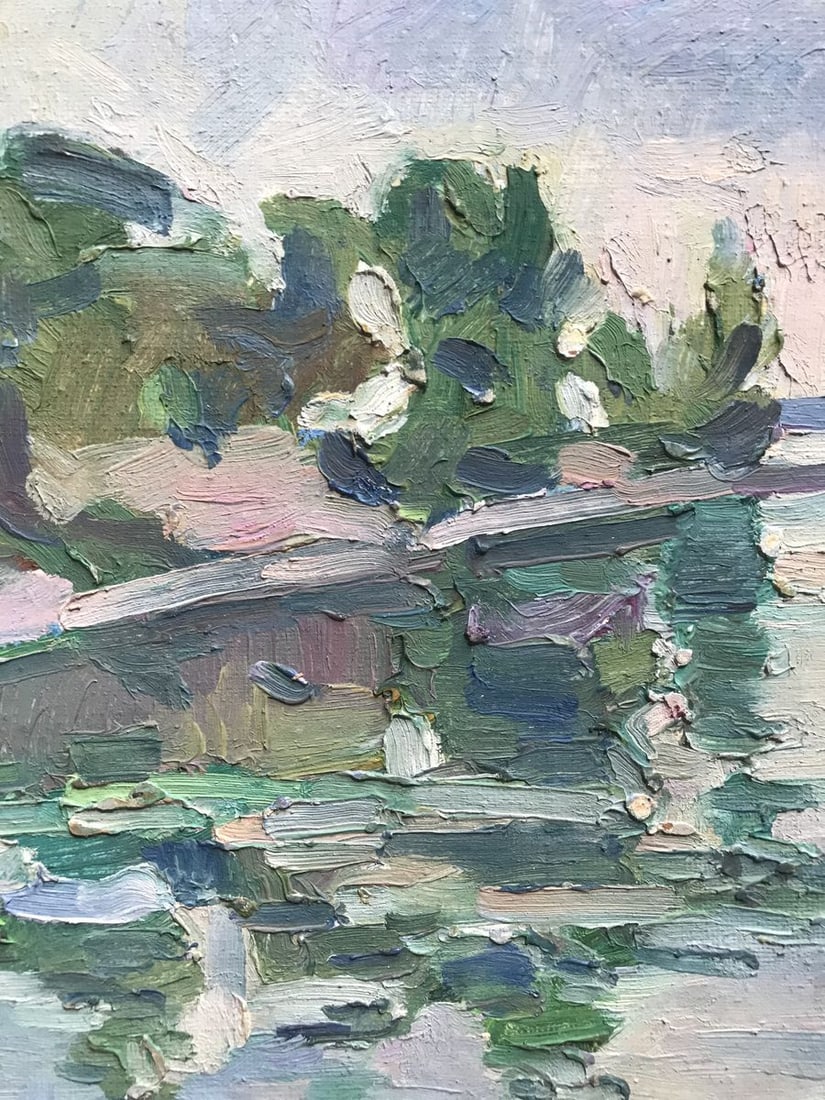 Oil painting Relaxation Peter Tovpev - 7