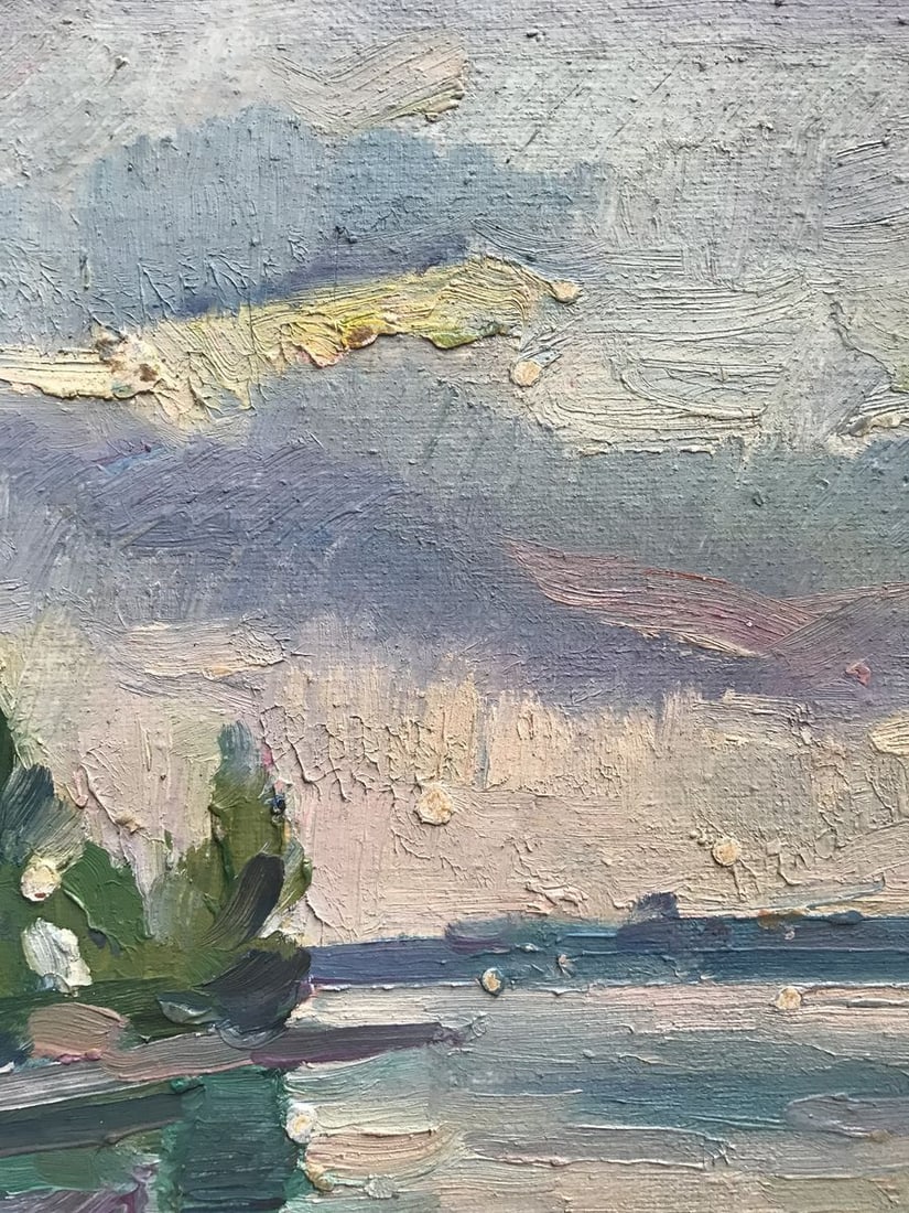 Oil painting Relaxation Peter Tovpev - 8