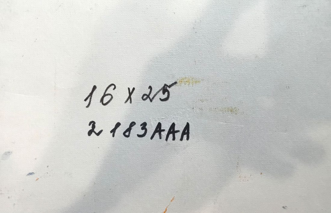 Oil painting Artist at work Unknown artist - 11