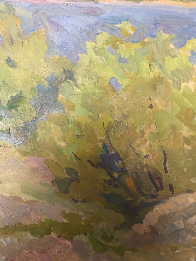 Oil painting Chernihiv forests Peter Tovpev - 10