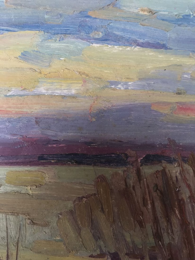 Oil painting Romantic evening Peter Tovpev - 8